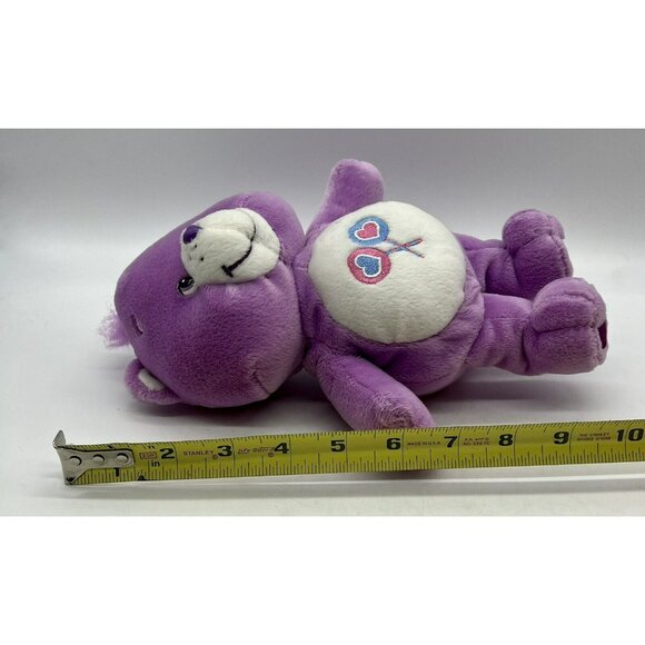 Care Bears 2002 Share Bear Lollipops 8 inch Plush Play Along Special Edition - Picture 10 of 10